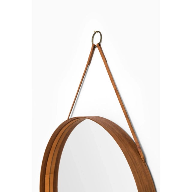 Mid-Century Modern Swedish Vintage Mirror, 1950s For Sale - Image 3 of 5