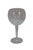 Set of six Waterford Crystal Millennium Series balloon shaped wine glasses / toasting goblets. Two each of the Happiness,...