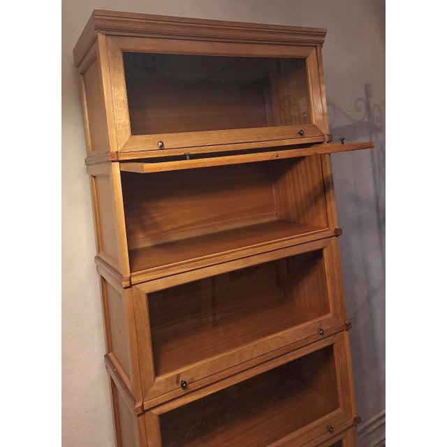 Stacking Barrister's Bookcase from Globe Wernicke, 1920 For Sale - Image 6 of 15