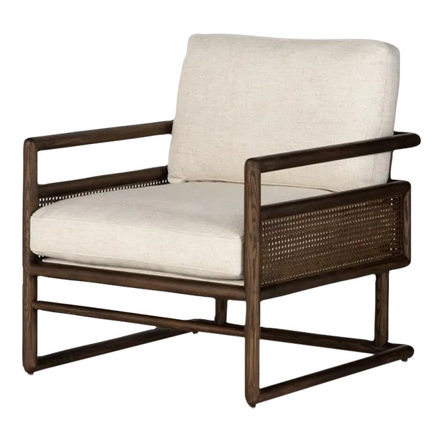 Four Hands Carlin Chair, Alcala Cream For Sale