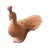 Pair of Vintage Tuscan Terra Cotta Peacock Garden Sculptures For Sale In West Palm - Image 6 of 12