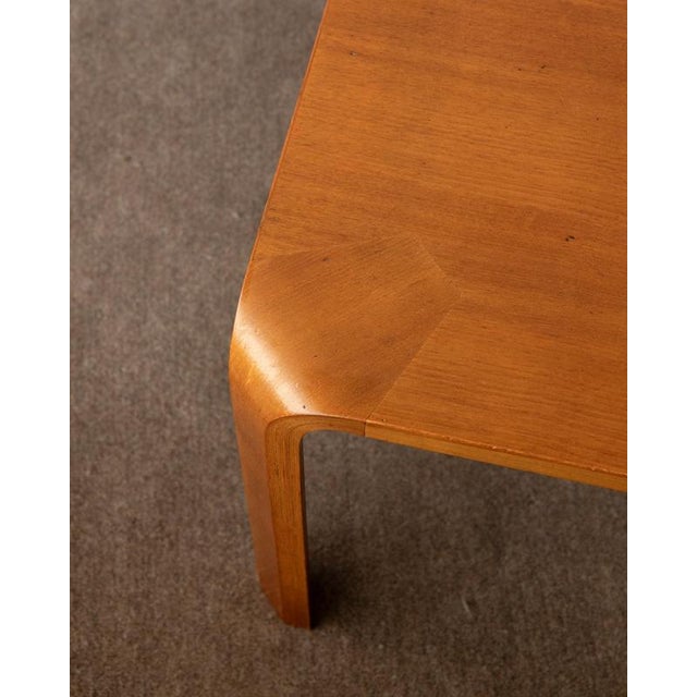 Brown Japanese Bent Plywood T-2001 Coffee Table by Saburo Inui for Tendo Mokko, 1960s For Sale - Image 8 of 18