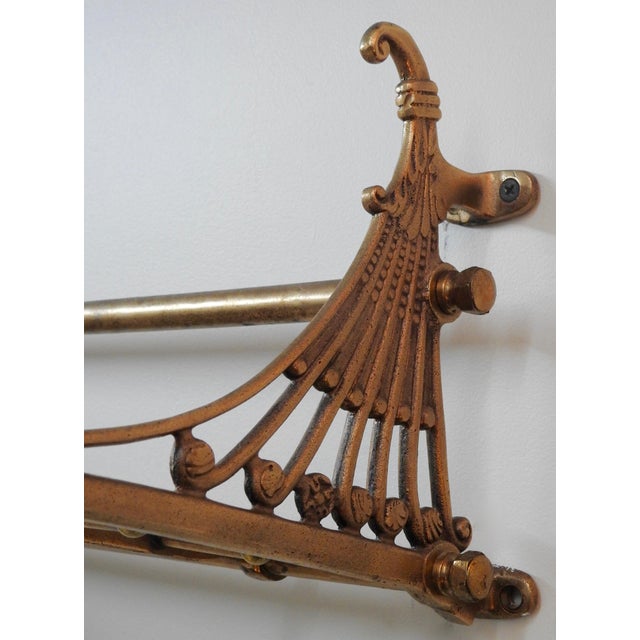 Pair of Late 19th Century Train Car Luggage Rack For Sale - Image 11 of 12