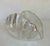 Vintage Iridescent Glass Shell Napkin Holder / Guest Towel Holder For Sale - Image 10 of 10