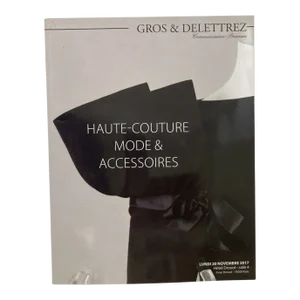 Paris Haute Couture Auction Catalog 2017 Published by Gros & Delettrez