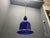Murano Cobalt Blue Glass Pendant Light, Italy, 1980s For Sale - Image 12 of 13
