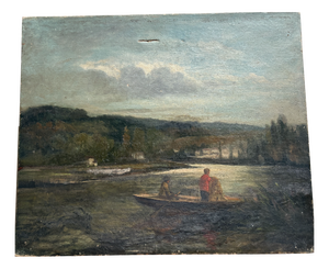 Charles François Daubigny, Landscape, 1884, Oil on Canvas