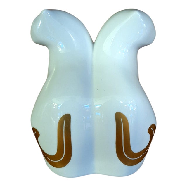 Porcelain Cat 4201 Couple Statue by Agnethe Jorgensen for Bing & Grondahl, 1970s For Sale