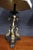 Late 19th Century Antique French Empire Style Bronze Dolphin Table Lamps – Pair For Sale - Image 5 of 13