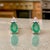 2010s Natural Emerald Diamond Earrings 14k Gold 1.28 TCW Certified For Sale - Image 5 of 10