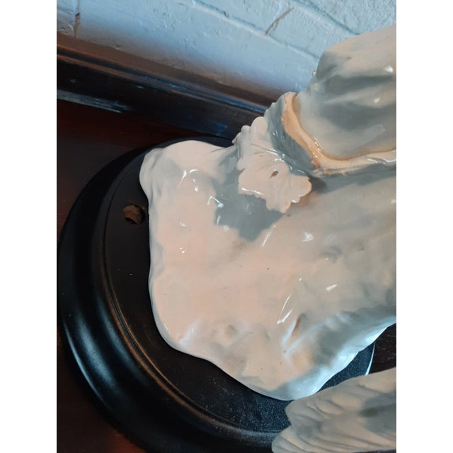 Vintage Italian Ceramic Parrot For Sale - Image 9 of 9