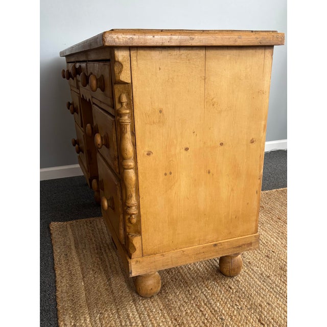 19th Century 19th Century English Pine Dresser Base For Sale - Image 5 of 10