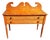 Antique Tiger Maple Dressing Table With 2 Drawers 1934 For Sale