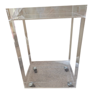 Chelsea House Lucite Bar Cart, Attributed