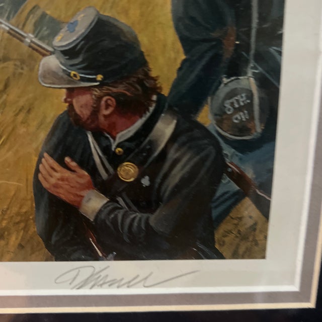 1999 Original Print Signed Numbered Framed by Dale Gallon Titled 8th Ovt For Sale In Washington DC - Image 6 of 10