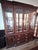 Large Chippendale Mahogany China Cabinet – Mirrored Back, Glass Shelves For Sale - Image 9 of 11