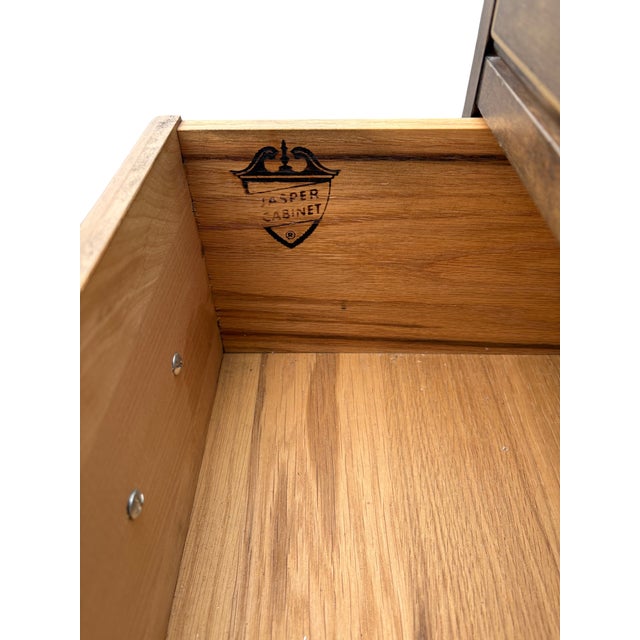Late 20th Century Jasper Cabinet Secretary Desk For Sale - Image 14 of 14
