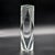 Contemporary Mid 20th Century Flavio Poli for Seguso Faceted Murano Crystal Vase For Sale - Image 3 of 12