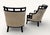 1980s Jay Spectre for Century Furniture Wallis Simpson Lounge Chairs, a Pair For Sale - Image 5 of 17