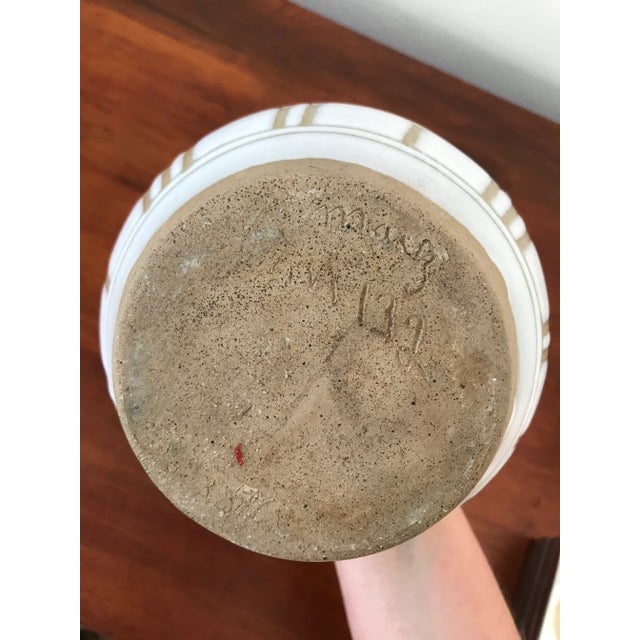 Vintage Minimalist Boho Chic Ewer Vase For Sale - Image 4 of 8