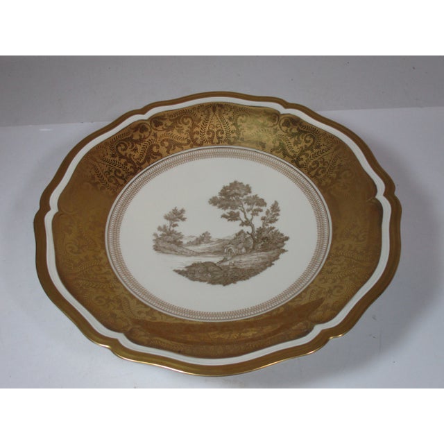 Hollywood Regency 1970s Rosenthal Chippendale Pedestal Bowl For Sale - Image 3 of 13