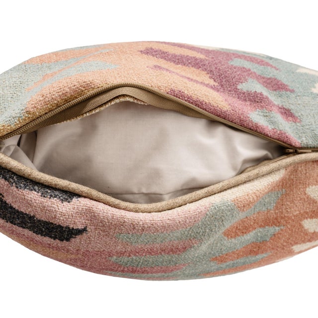 Kenneth Ludwig Chicago Navajo Multi 20x20 Poly Filled Pillow For Sale - Image 4 of 10