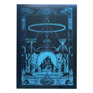 Philipp Otto Runge and His Time, Times of Day: Day Poster by Almir Mavignier, Germany, 1977 For Sale