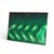 Mid-Century Modern J. McCarthy Mid Century 1977 Strawberry Fields Large Green Fiberglass Wall Art For Sale - Image 3 of 4
