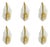 Murano Glass Wall Light by Gaetano Sciolari, Italy 1970s, Set of 6 For Sale