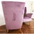 Vintage Mauve Armchairs, 1950s, Set of 2 For Sale - Image 3 of 5