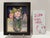 Textile Susan Grisell Signed Floral Still Life Oil Painting Flowers in Glass Vase Framed For Sale - Image 7 of 7