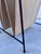 Paul McCobb for Fritz Hansen Magazine Holder, Black Steel & Tan Textile For Sale - Image 12 of 12