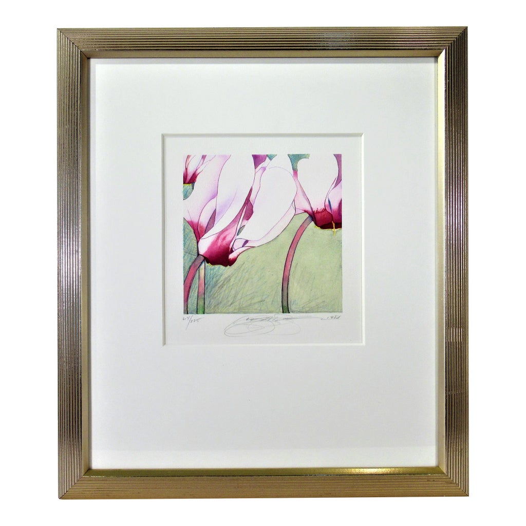 Gary Bukovnik, Cyclamen, 1985 | Chairish