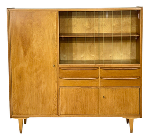 Mid-Century Oak Highboard, 1960s