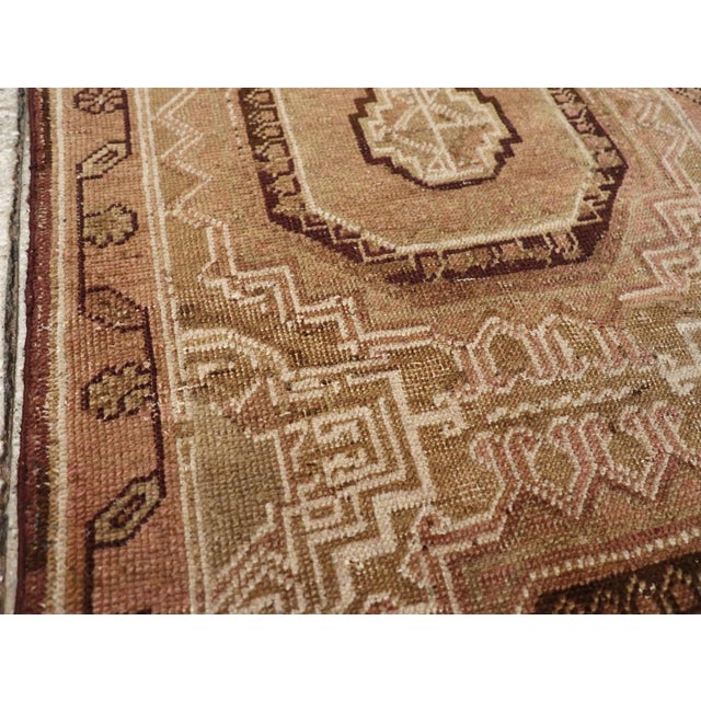 Tribal Galerie Shabab Collection Early 20th Century East Turkestan Khotan Throw Rug For Sale - Image 3 of 8
