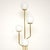 Vintage Italian Brass and Opaline Glass Floor Lamp from Goffredo Reggiani, 1970s For Sale - Image 4 of 8