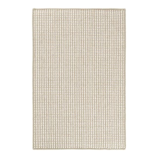 Dash & Albert by Annie Selke Pixel Wheat Woven Sisal/Wool Rug, 7' 6" x 9' 6" For Sale