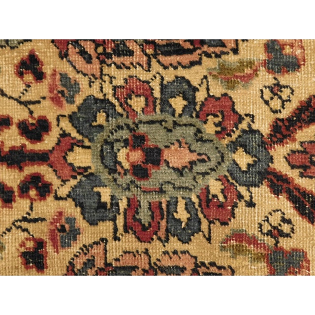 Antique Persian Dorokhsh Rug - 9' x 12'4" For Sale - Image 11 of 12