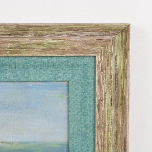 By the Beach Oil on Canvas Painting by André Hambourg For Sale - Image 11 of 13