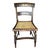 19th Century Antique American Paint-Decorated Cane Seat Side Chair For Sale