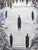 Contemporary Agudelo, Untitled (Abstract Silhouette Figures), Oil on Canvas For Sale - Image 3 of 10