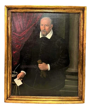 Portrait of a Member of the Florentine Della Rena Family, Oil on Canvas, Late 16th Century