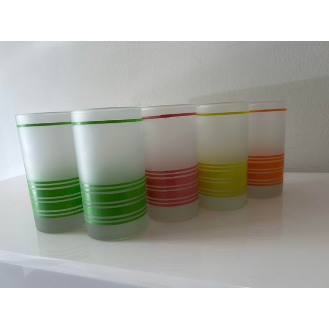 Vintage Mid Century Libby Highball Glasses - Set of 8 For Sale In Miami - Image 6 of 9