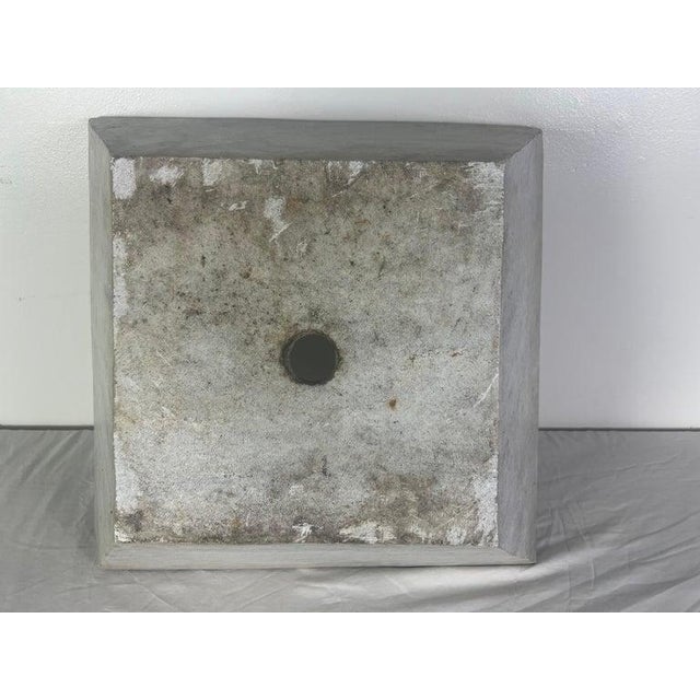 Mid 20th Century Italian Stone Sink With Distressed Finish For Sale - Image 9 of 10