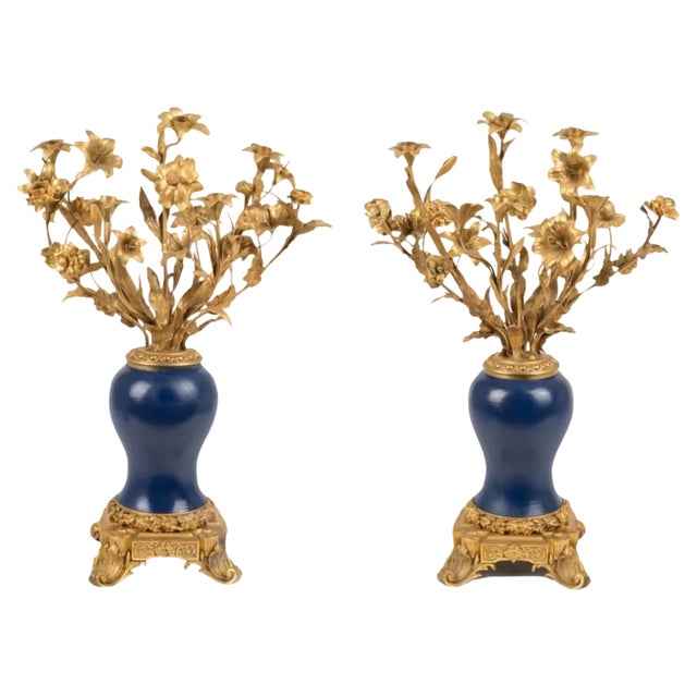 19th Century French Candelabras, Set of 2 For Sale