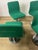 Forest Green Steel and Fabric Chairs by Ettore Sottsass for Poltronova, 1970s, Set of 4 For Sale - Image 8 of 9
