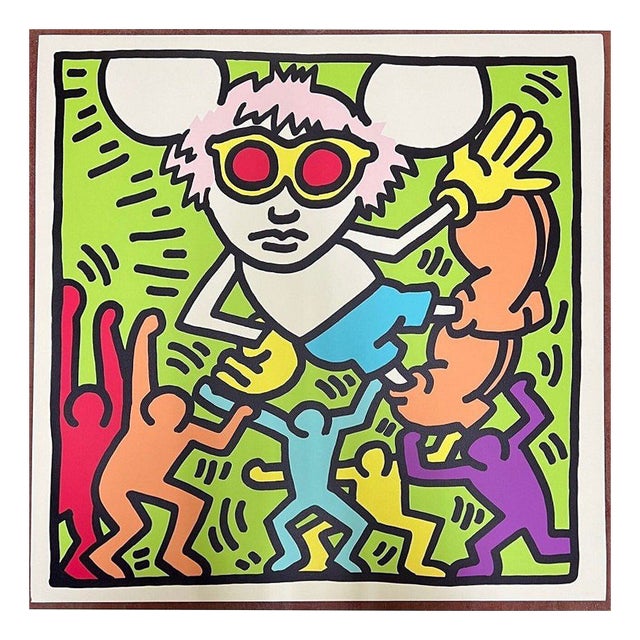 After Keith Haring, Andy Mouse, Print For Sale