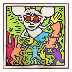 After Keith Haring, Andy Mouse, Print