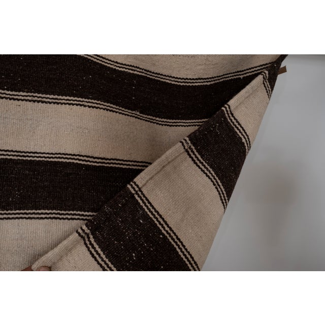 Textile 1960s Vintage Long Turkish Hemp Kilim Runner 2'2'' X 16'4'' For Sale - Image 7 of 7