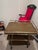 Mid-Century Modern Rare 1960s Cosco Convertible 3-Tier Rolling Bar Cart With 3 Removable Serving Trays - Brass & Faux Walnut For Sale - Image 3 of 5